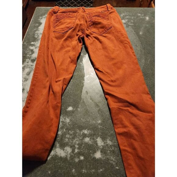 Miss Me burnt orange mid ride skinny jeans sz 29 - Picture 4 of 4